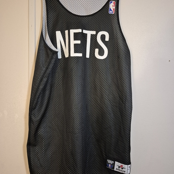 Brooklyn Nets Black and White Basketball Jersey Reversible Small - Picture 1 of 7